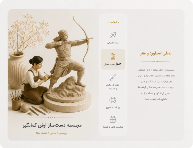 محصول فانتزی صفحه همکاری با هنرمندان