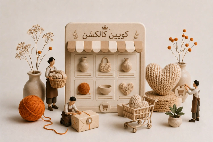 تصویر صفحه فروشگاه نسخه موبایل